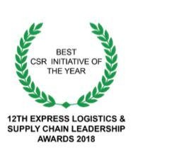 Best CSR initiative of the year, 12th Express Logistics and Supply Chain Leadership Awards 2018