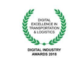 Digital excellence in transportation and logistics, Digital Industry Awards 2018